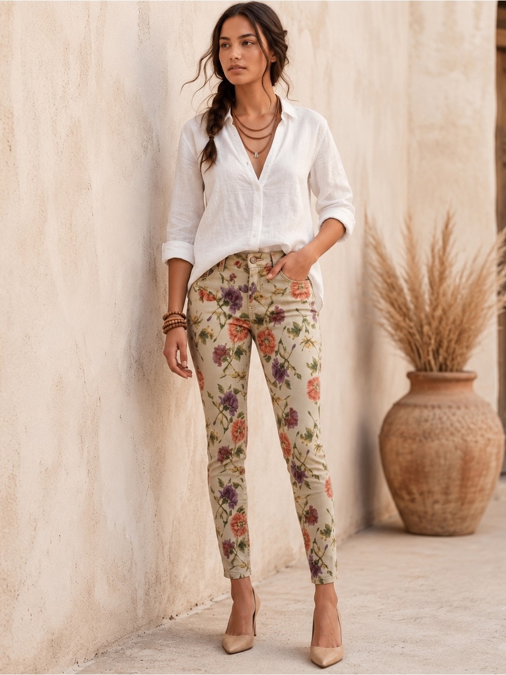 Pilcro and the Letterpress Floral Skinny Jeans – Anthropologie 27